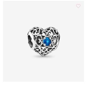 PANDORA December heart charm